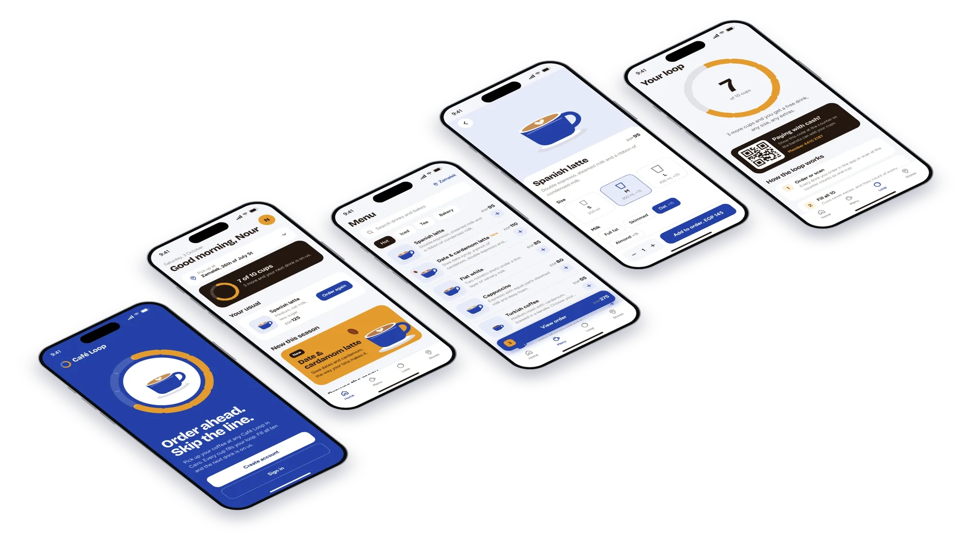 The ordering flow