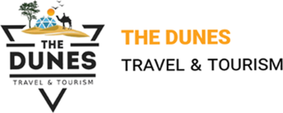 The Dunes logo in colour